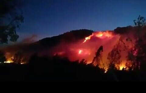 Kabar Buruk, Kebakaran Hebat Terjadi di Gunung Ranti