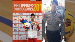 Anggota Polri Polda Sulsel Asal Selayar Ini Sabet Emas di Sea Games 2019 Filipina
