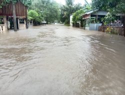 Hujan Estrem Akibatkan Banjir di Sejumlah Ruas Jalan di Kabupaten Jeneponto