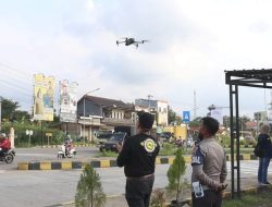 Uji Coba dan Sosialisasi ETLE Drone di Wilayah Kabupaten Pekalongan