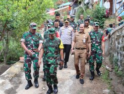 Kapolres Pekalongan Hadiri Giat Pengawasan dan Evaluasi TMMD Reguler Ke – 116 Desa Wangkelang oleh Tim Wasev Mabes Angkatan Darat