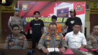 Gunakan Hasil Rampokan Beli Narkoba, Perampok di Makassar Ditangkap