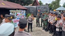 Polres Kotabaru Gelar Pengamanan Rapat Pleno Terbuka Rekapitulasi Perhitungan Suara Tingkat Kabupaten Kotabaru