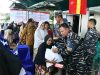 Lanal Kotabaru Laksanakan Pembinaan Pertahanan Wilayah Maritim Sekaligus Sosialisasi Bela Negara
